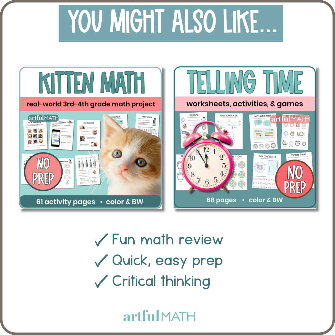 Kitten Math 2: A purr-fectly adorable fun math workbook