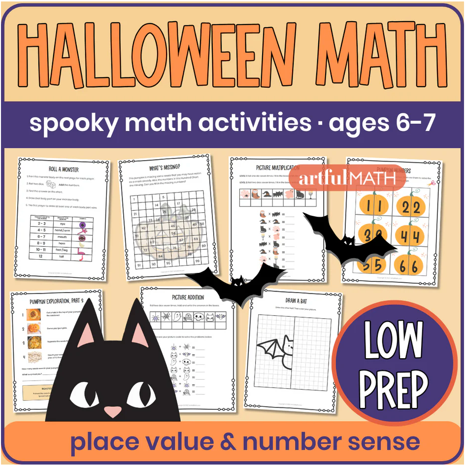 Halloween Math [ages 6-7] – Artful Math Store