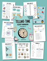 Telling Time: A Real-World Activity Book [74 pages]