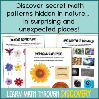 Nature Math: A Wonder-Filled Workbook for Curious Kids