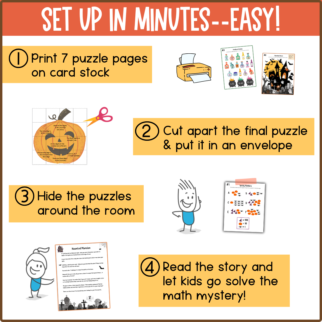 Spooky Math Games Escape From Haunted Mansion: A Spooky Math Adventure
