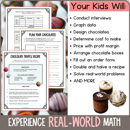 Chocolate Shop: A Real-World Valentine Math Project
