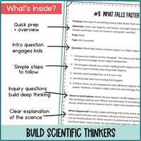 Gravity and Balance: Force & Motion Science Experiments