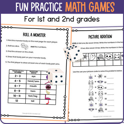 Halloween Math [ages 6-7]