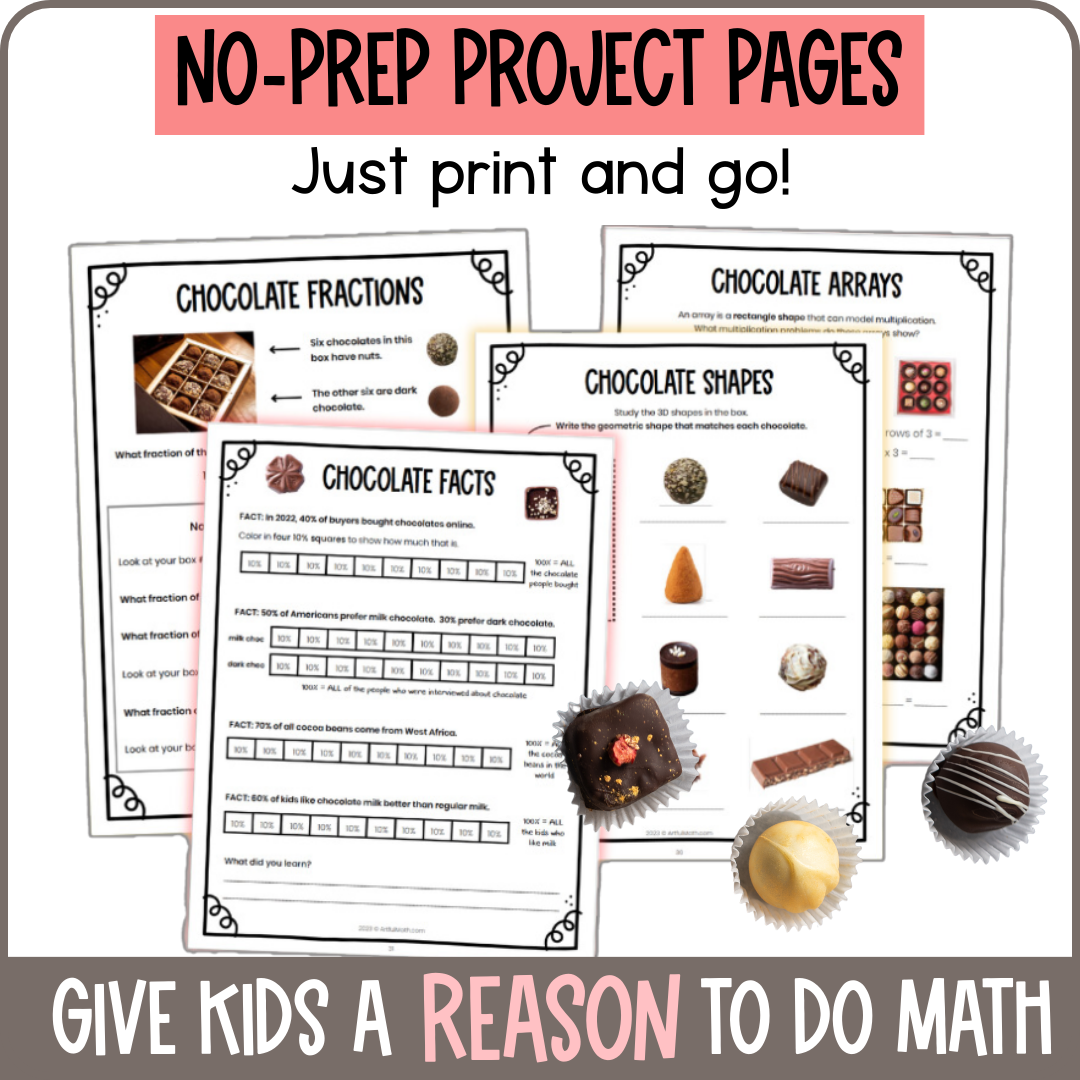Chocolate Shop: A Real-World Valentine Math Project