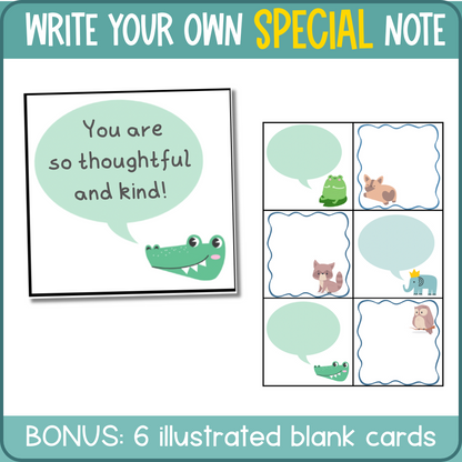 Growth Mindset Lunchbox Notes