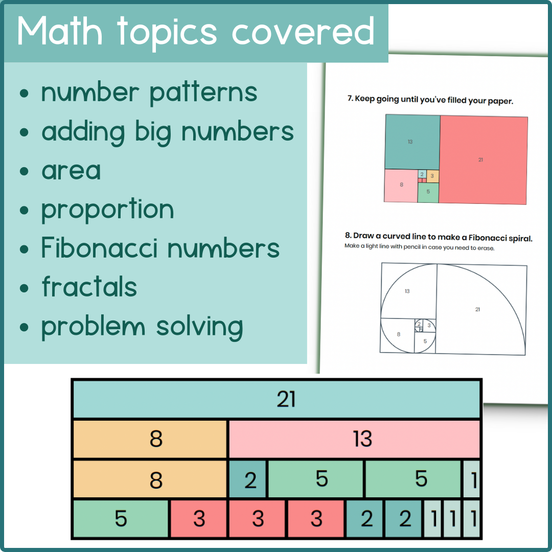 Nature Math: A Wonder-Filled Workbook for Curious Kids