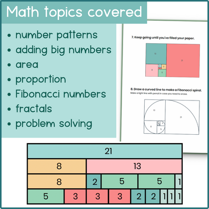 Nature Math: A Wonder-Filled Workbook for Curious Kids