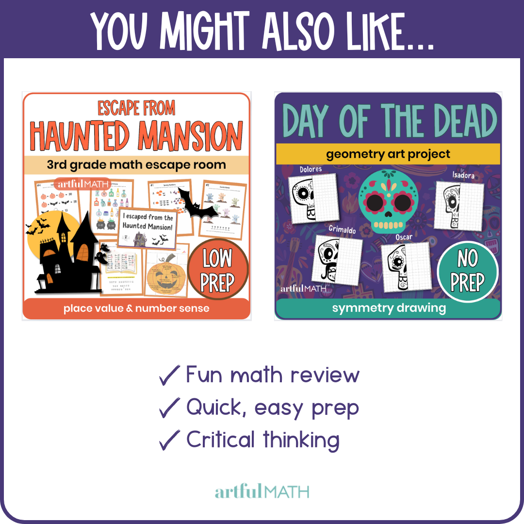 Halloween Math [ages 8-9]
