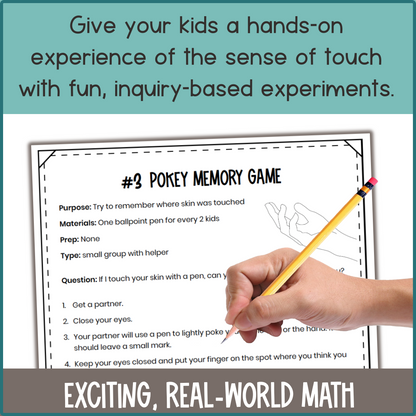 The Science of Touch: Human Body & Senses Science Experiments