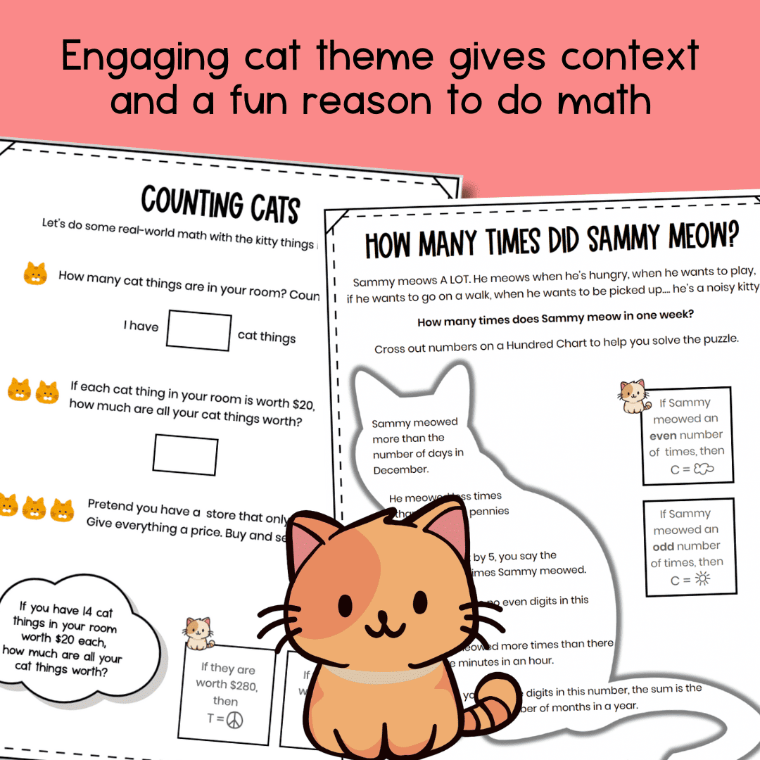 Kitten Math Club Ages 9-11