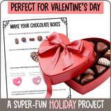 Valentine's Math Project: Chocolate Shop