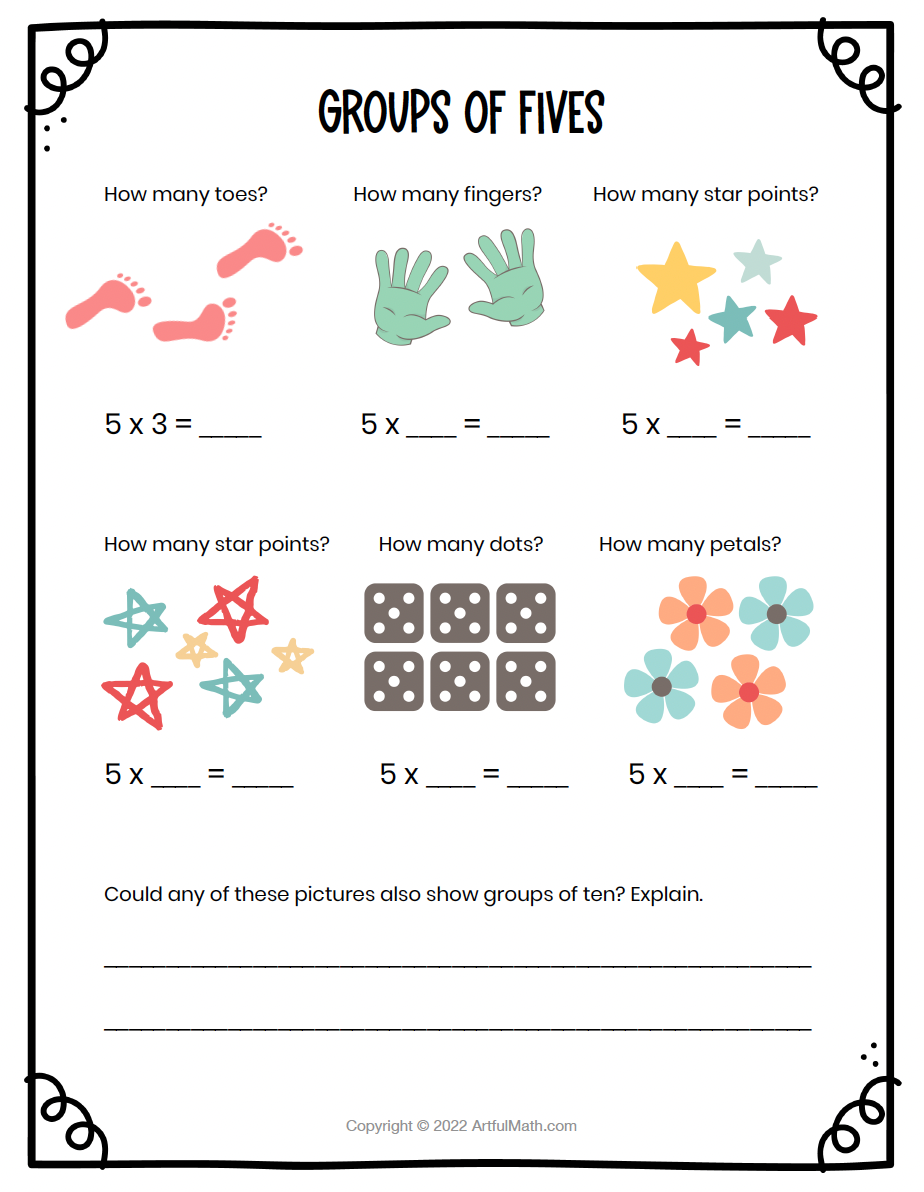 Multiplication Facts x5 x10