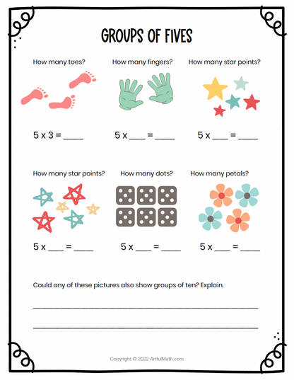 Multiplication Facts x5 x10