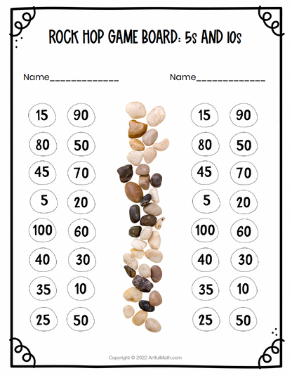 Multiplication Facts x5 x10