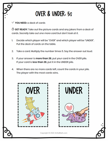 Multiplication Facts x5 x10