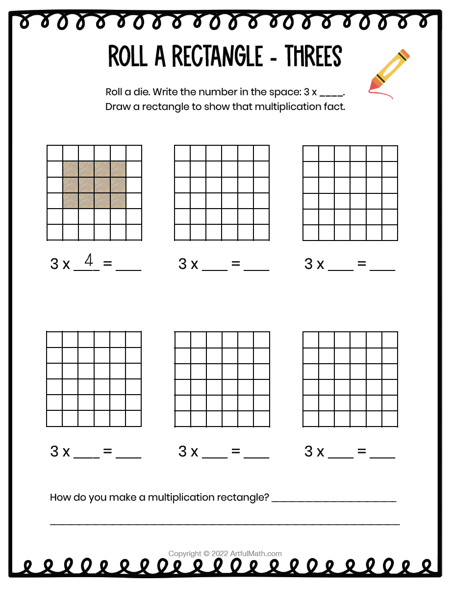 Multiplication Facts x3 x6