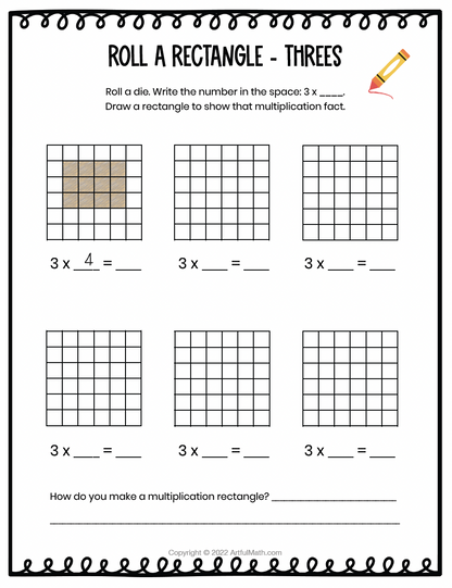 Multiplication Facts x3 x6