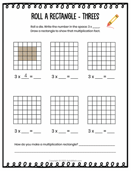Multiplication Facts x3 x6