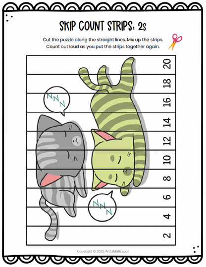 Multiplication Facts x2 x4