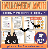 Halloween Math [ages 6-7]