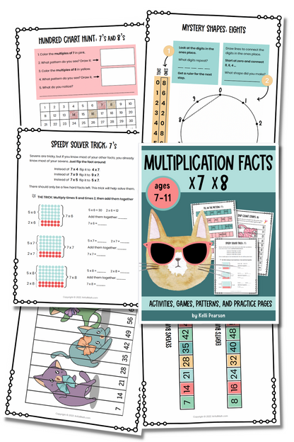 Multiplication Facts BUNDLE [212 PAGES]