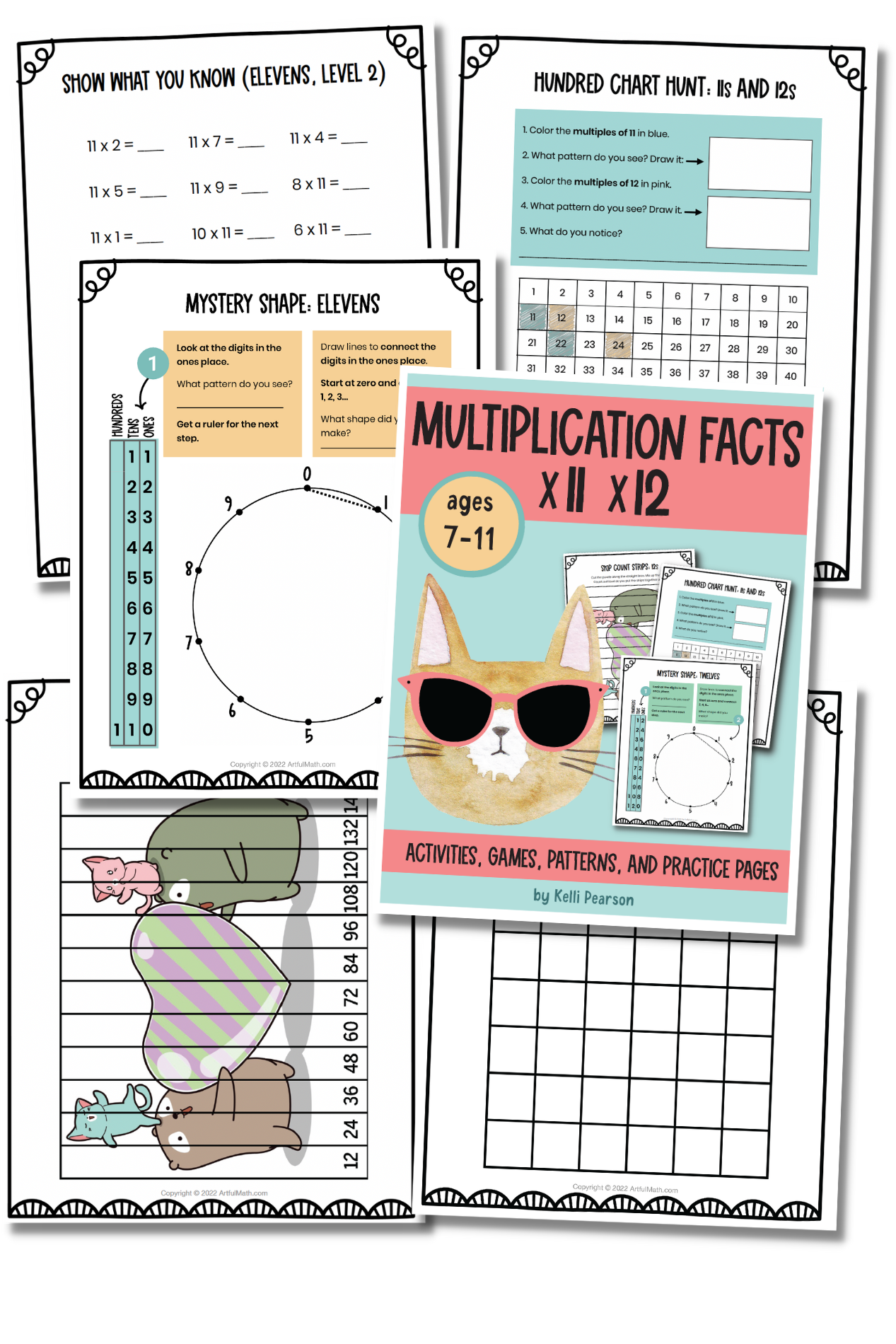 Multiplication Facts BUNDLE [212 PAGES]