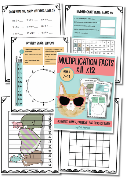 Multiplication Facts BUNDLE [212 PAGES]