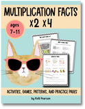 Multiplication Facts x2 x4