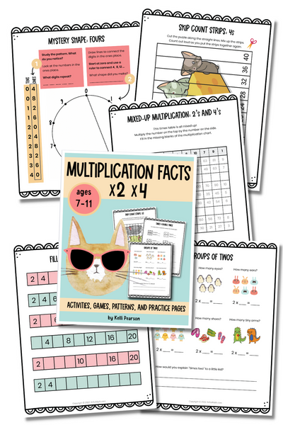 Multiplication Facts X2 X4