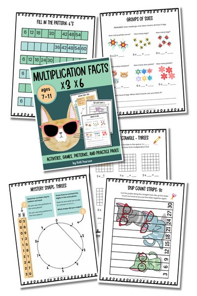 Multiplication Facts x3 x6